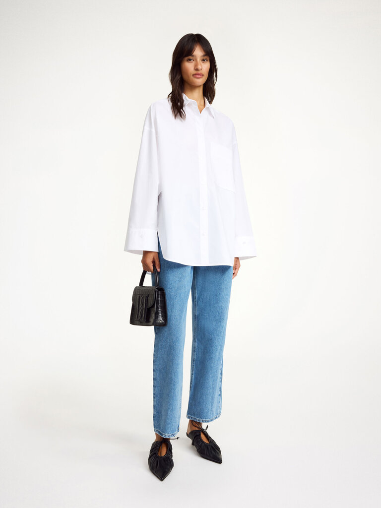 Malene Birger Blouse Malene Birger Derris pure white