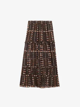 Marant Étoile Skirt Marant Etoile Diya faded black