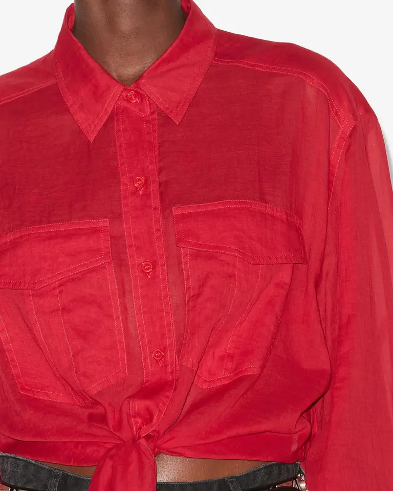 Marant Étoile Blouse Marant Etoile Nath red