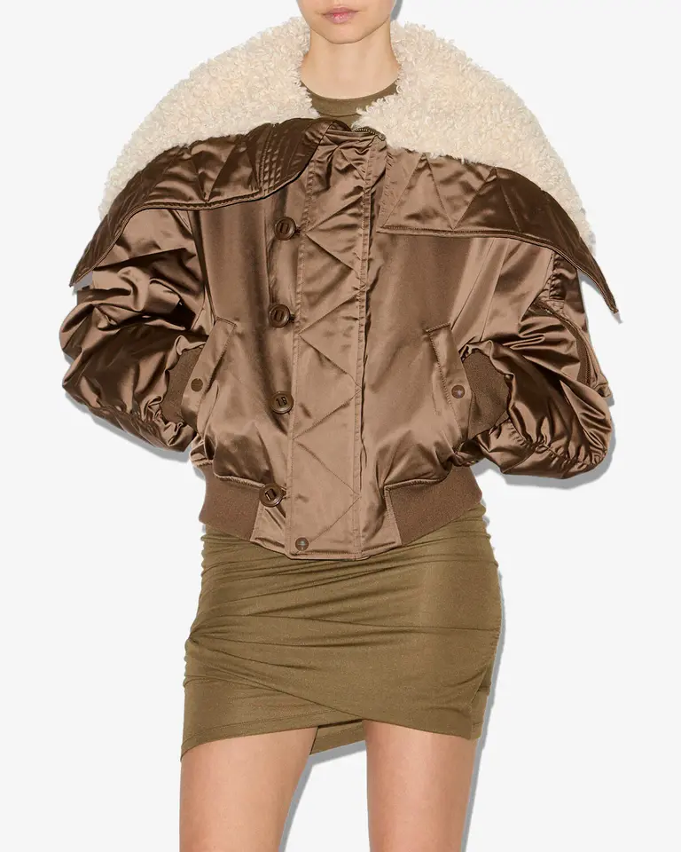 Marant Étoile Coat Marant Etoile Elisa khaki