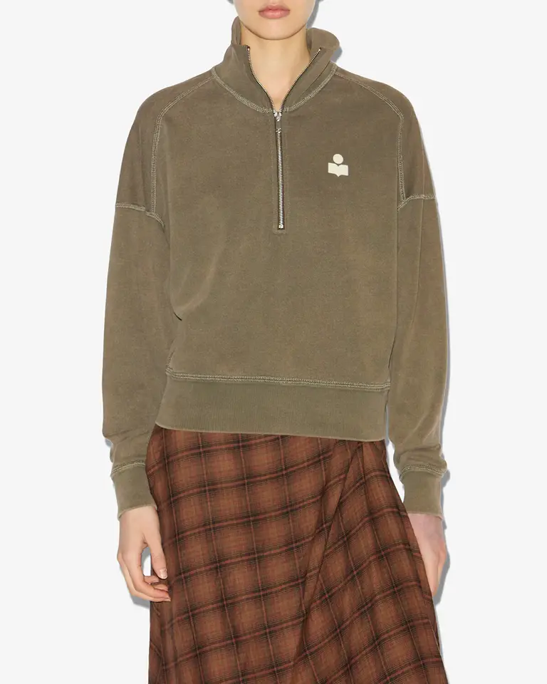 Marant Étoile Pull Marant Etoile Ross dark bronze/ecru