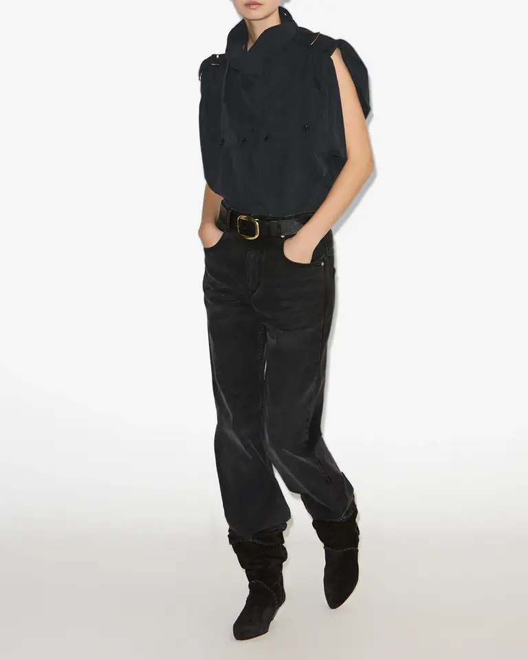 Marant Étoile Top Marant Etoile Nemia faded black