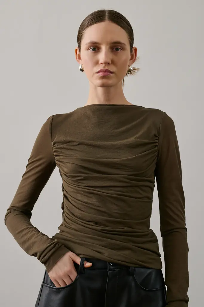 Soeur Top Soeur Gaia marron/kaki