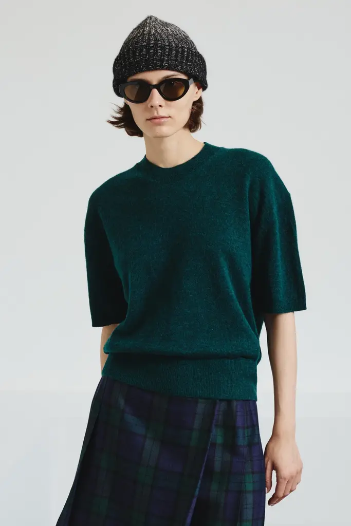 Pomandère Pull Pomandere 252-8456 74336 bottle green