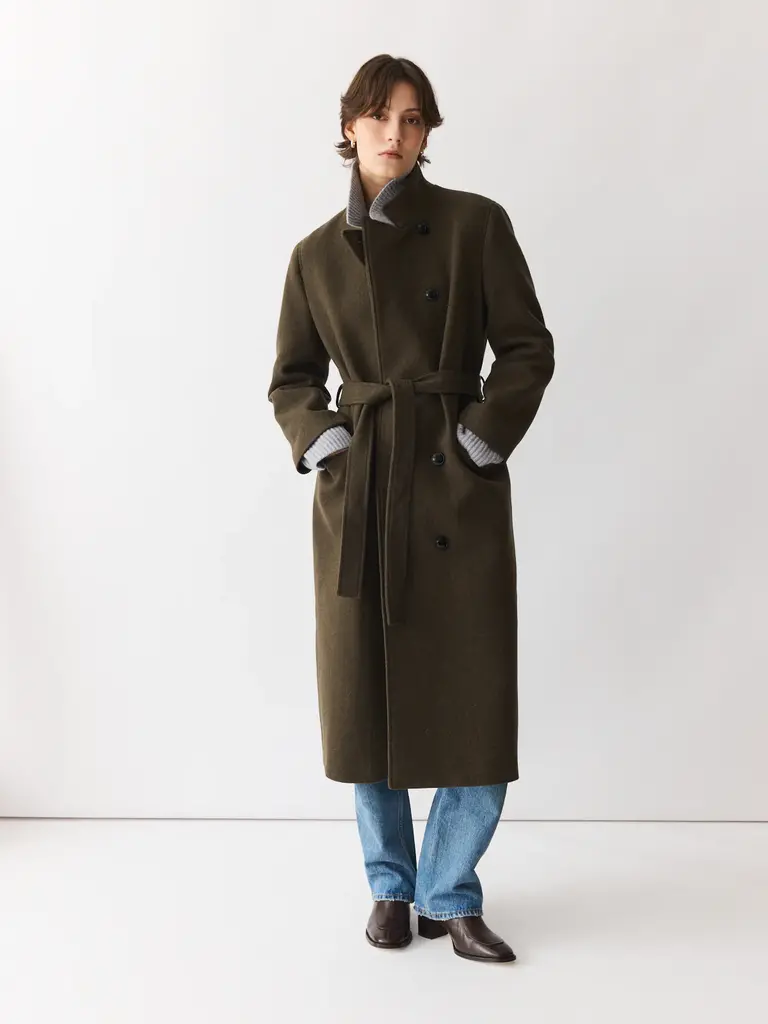 Rue Blanche Coat Rue Blanche Otrio kaki  25a Mk4828