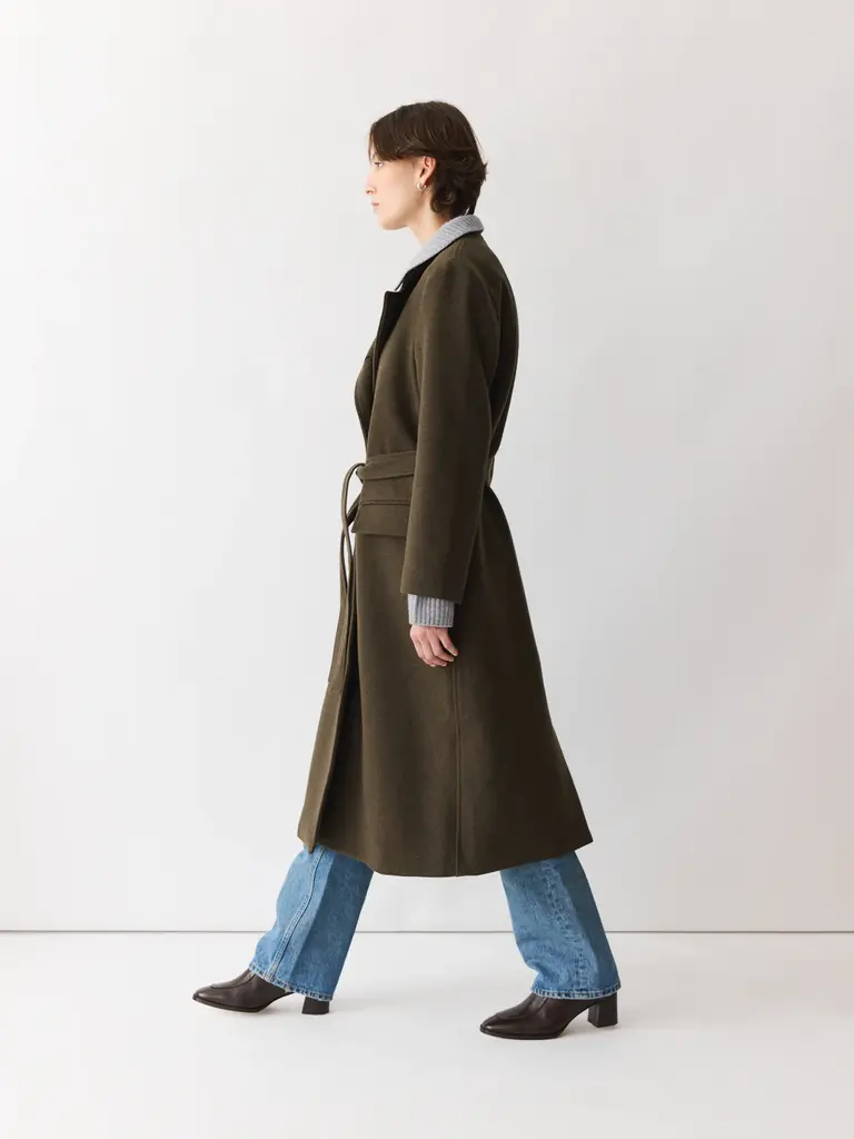 Rue Blanche Coat Rue Blanche Otrio kaki  25a Mk4828