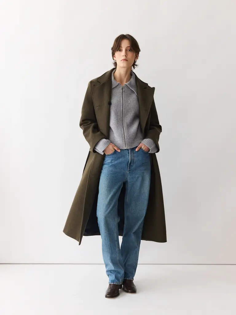 Rue Blanche Coat Rue Blanche Otrio kaki  25a Mk4828