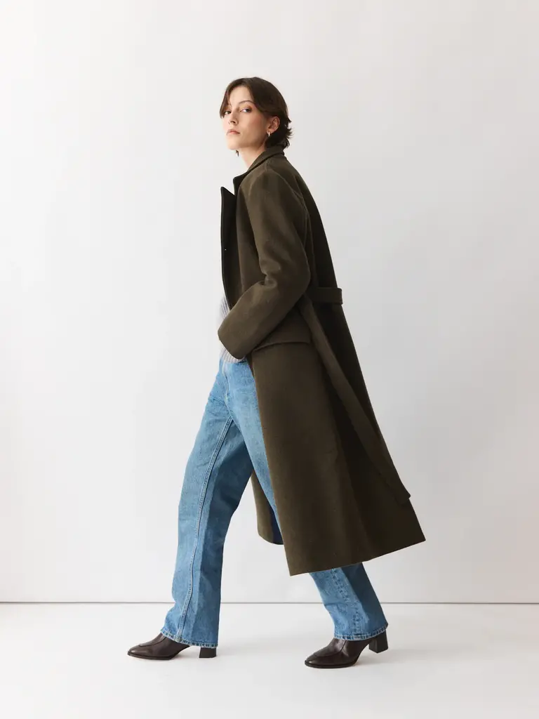 Rue Blanche Coat Rue Blanche Otrio kaki  25a Mk4828