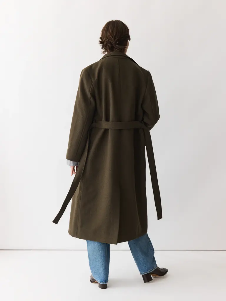 Rue Blanche Coat Rue Blanche Otrio kaki  25a Mk4828