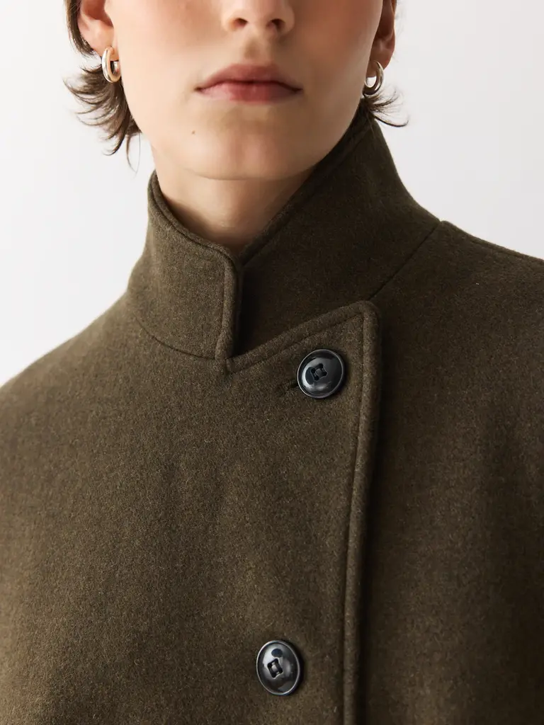 Rue Blanche Coat Rue Blanche Otrio kaki  25a Mk4828