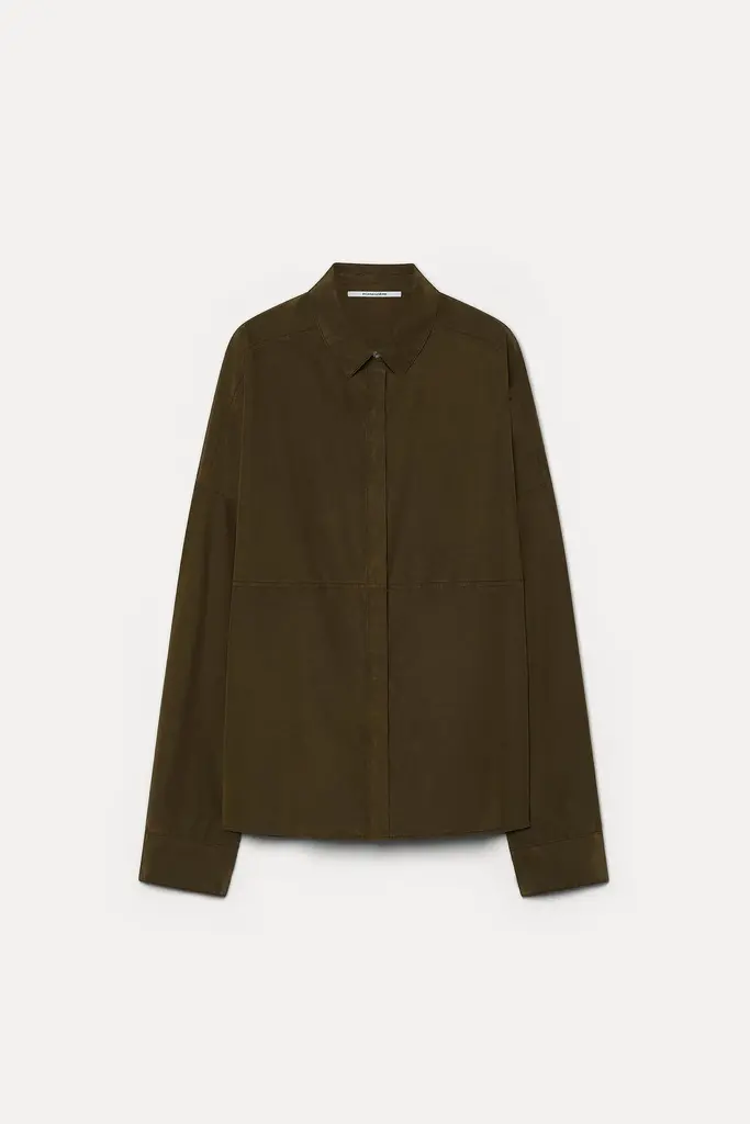 Pomandère Blouse Pomandere 252-9455 13127 khaki