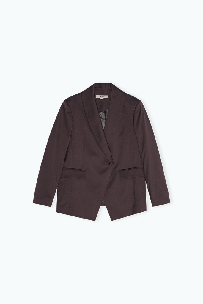 Remain Blazer Remain Double breasted dark brown/black coffee