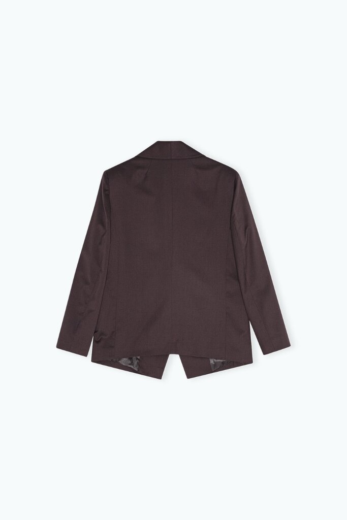 Remain Blazer Remain Double breasted dark brown/black coffee