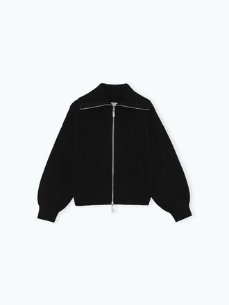 Remain Cardi Remain Knitted Cropped Bomber