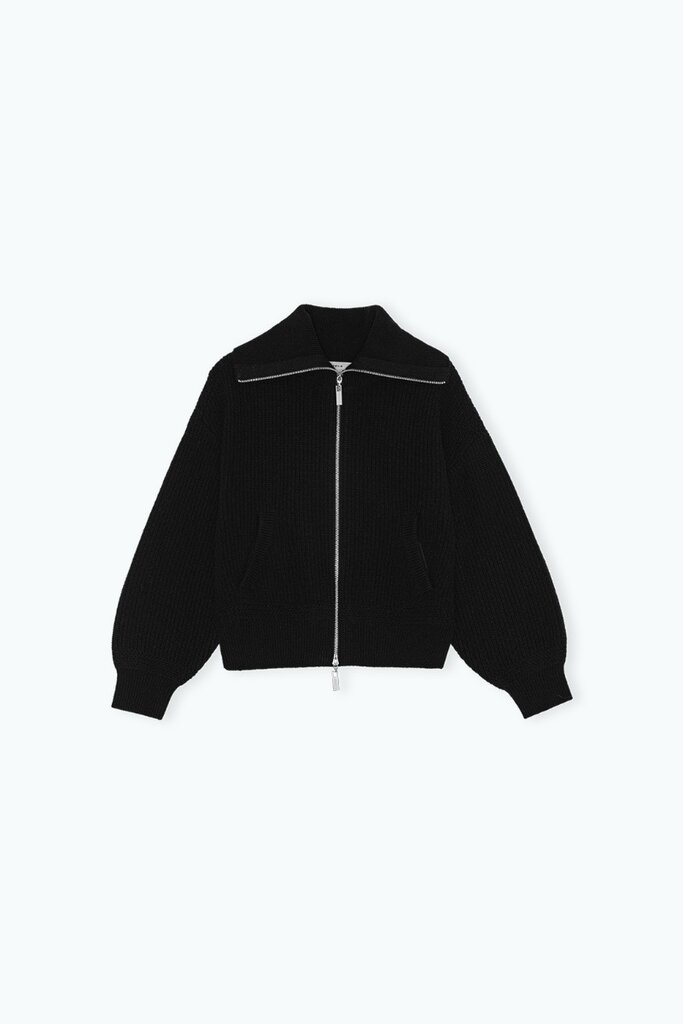 Remain Cardigan Remain Knitted Cropped Bomber