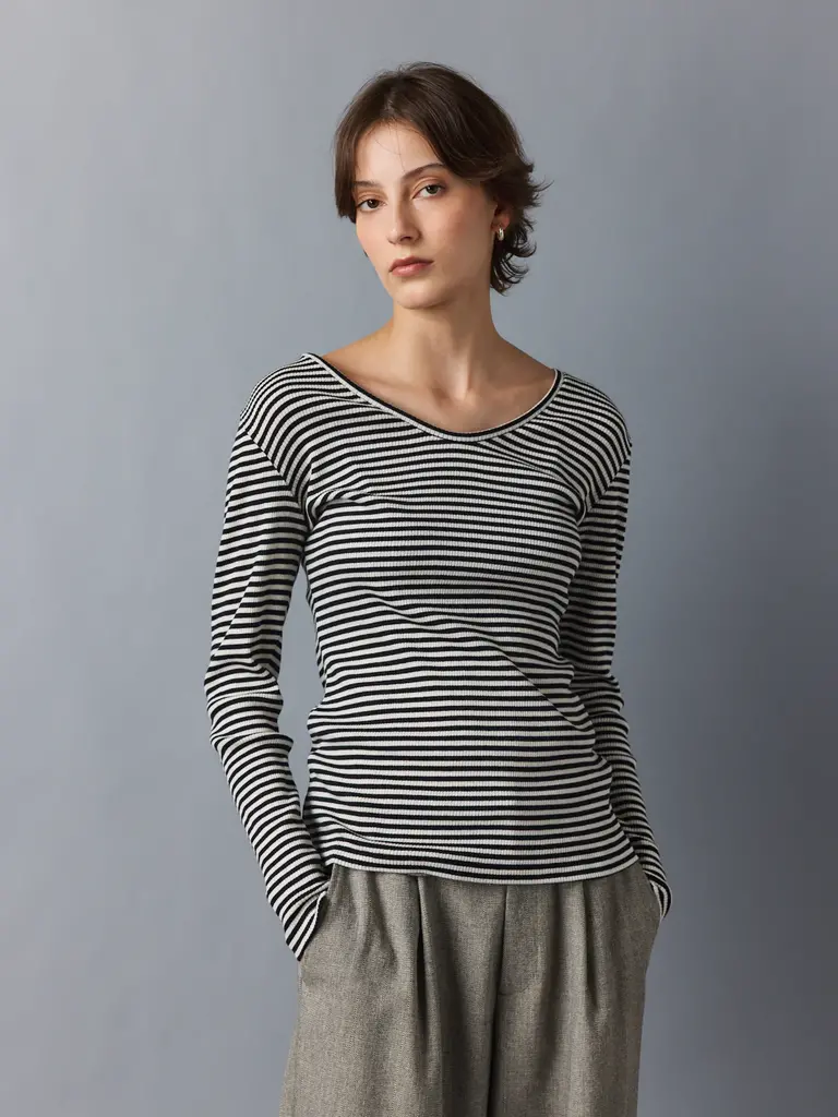 Rue Blanche Top Rue Blanche CASHCOT BAL 25A NEANT stripes