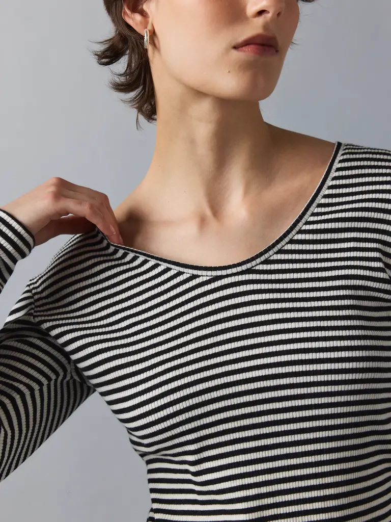Rue Blanche Top Rue Blanche CASHCOT BAL 25A NEANT stripes