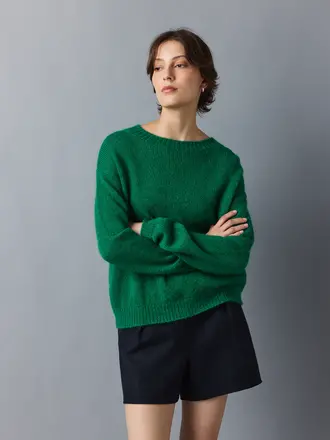 Rue Blanche Pull Rue Blanche Mowool Pull Sweater 25a Emeraude Rue Blanche Pull Rue Blanche Mowool Pull Sweater 25a Emeraude