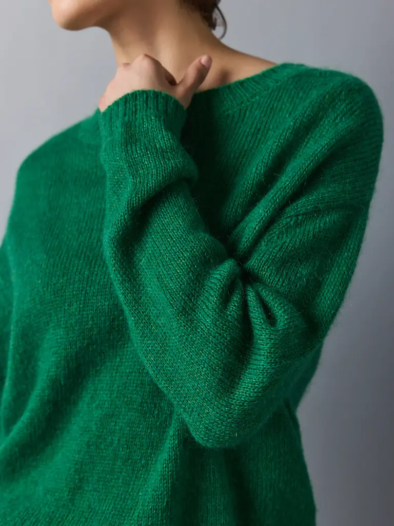 Rue Blanche Pull Rue Blanche Mowool Pull Sweater 25a Emeraude