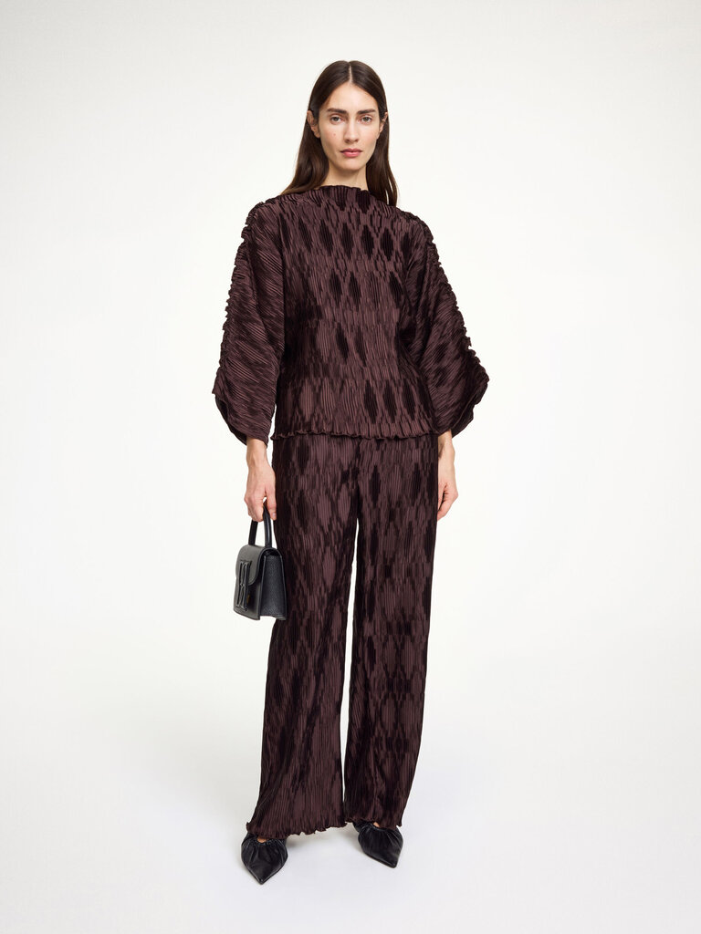 Malene Birger Top Malene Birger Tralluman brown