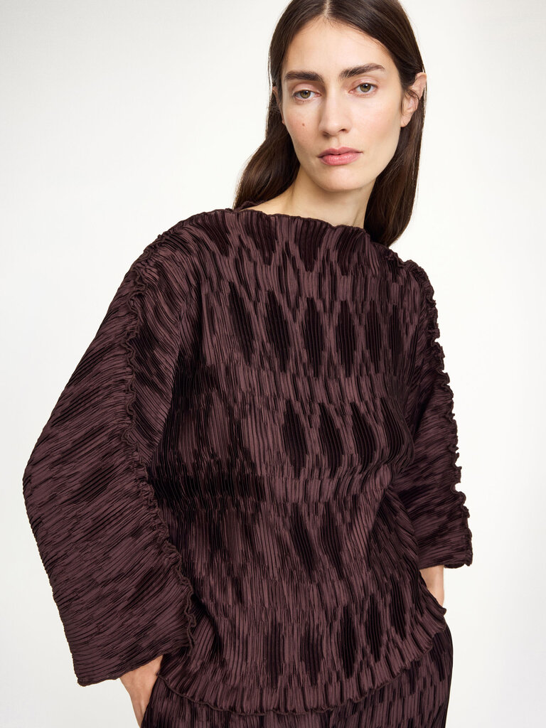 Malene Birger Top Malene Birger Tralluman brown