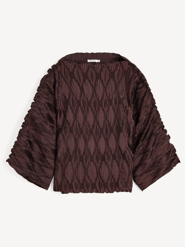 Malene Birger Top Malene Birger Tralluman brown