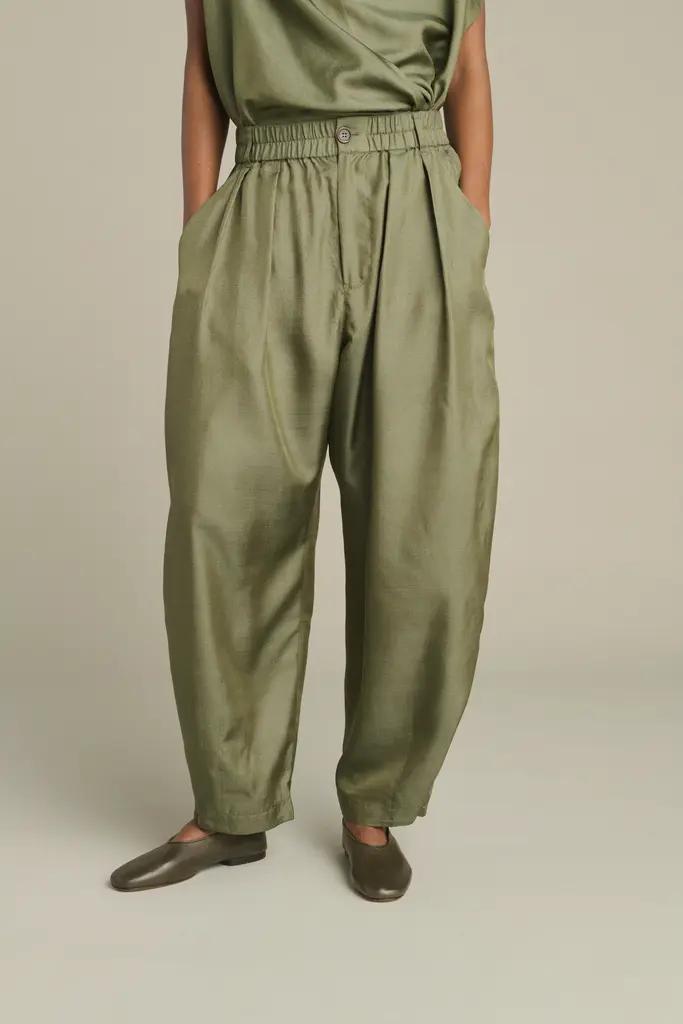 Soeur Pants Soeur Vernon vert de gris