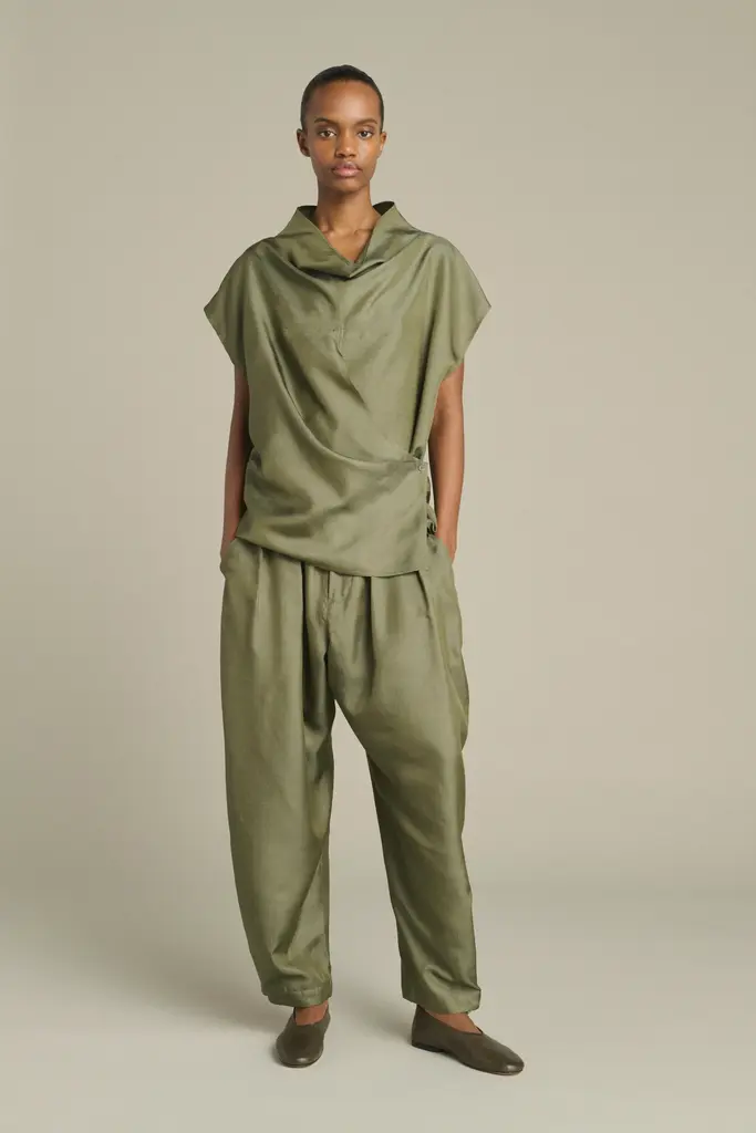 Soeur Pants Soeur Vernon vert de gris