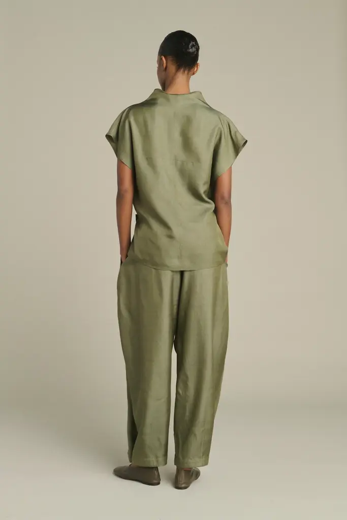 Soeur Pants Soeur Vernon vert de gris