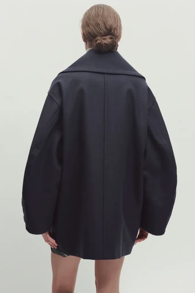 Erika Cavallini Coat Erika Cavallini P6WM01 navy