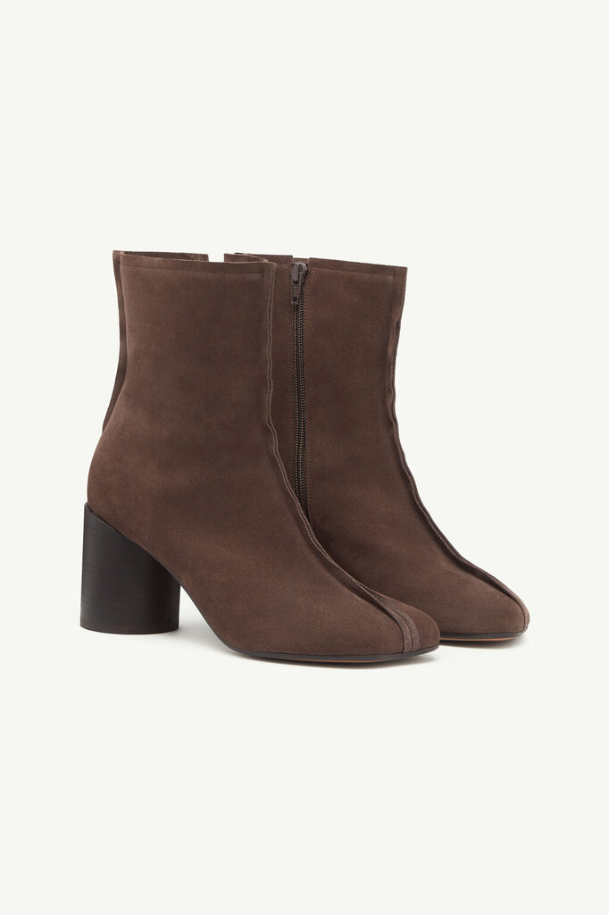 MM6 Maison Margiela Ankle boots MM6 Anatomic stitch brown suede
