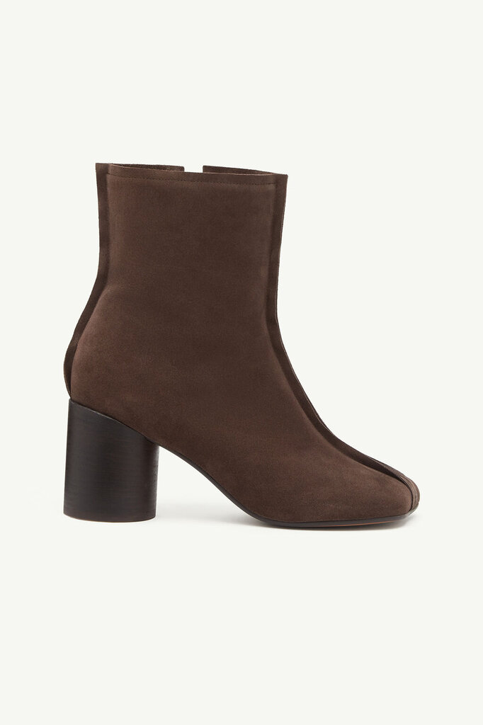 MM6 Maison Margiela Ankle boots MM6 Anatomic stitch brown suede
