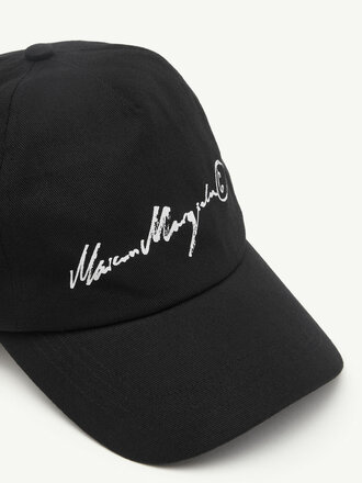 MM6 Maison Margiela Cap MM6 S52TC0068 cotton black