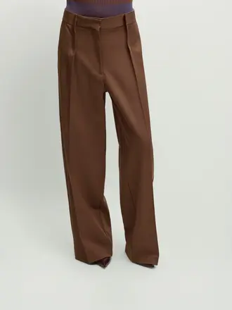 Erika Cavallini Trousers Erika Cavallini P6WR02 camel