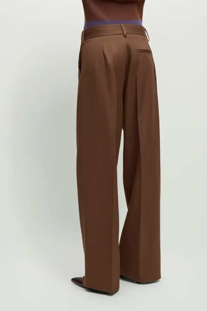 Erika Cavallini Trousers Erika Cavallini P6WR02 camel