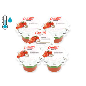 Carezzo Cupjes Voordeelbox - Tomaten crème soep 15 x 150 ml Carezzo Cupjes Voordeelbox - Tomaten crème soep 15 x 150 ml