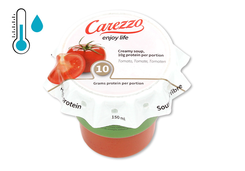 smeren uitbreiden Susteen Tomaten crème soep - 1 x 150 ml - Carezzo Nutrition