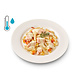 Carezzo Paste penne met zalm, bevat 30+ gram eiwit per kleine maaltijd Carezzo Paste penne met zalm, bevat 30+ gram eiwit per kleine maaltijd