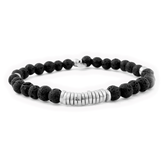 Tateossian Disc Round Beaded Bracelet - Size L