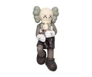 KAWS vinyl Holiday Singapore (Brown) - The Vault Luxury Gifts