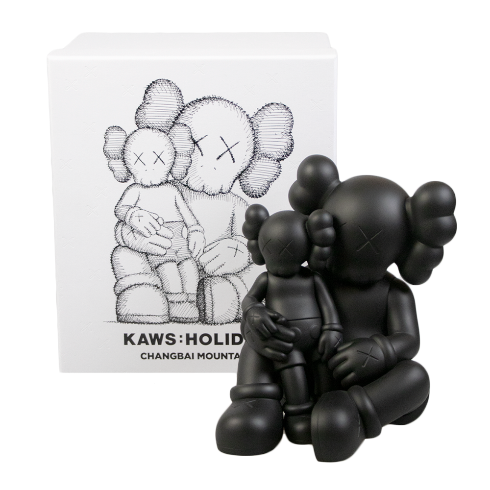 大人気SALE2体セット KAWS HOLIDAY CHANGBAI MOUNTAIN FIGURE Black カウズ ホリデー フィギュア ブラックBE@RBRICK DDT medicom その他