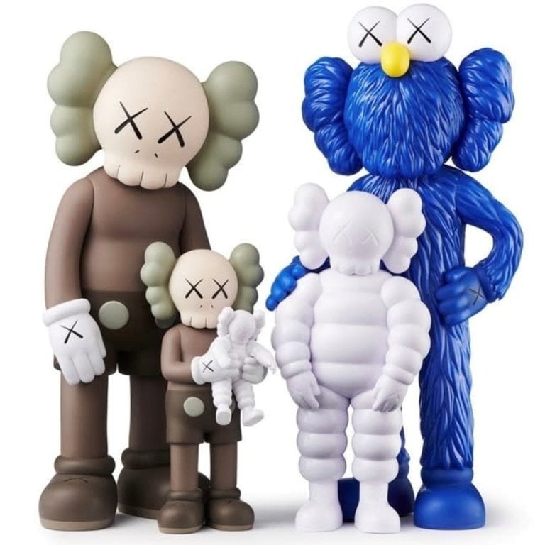 KAWS KAWS Family (Brown Blue White)