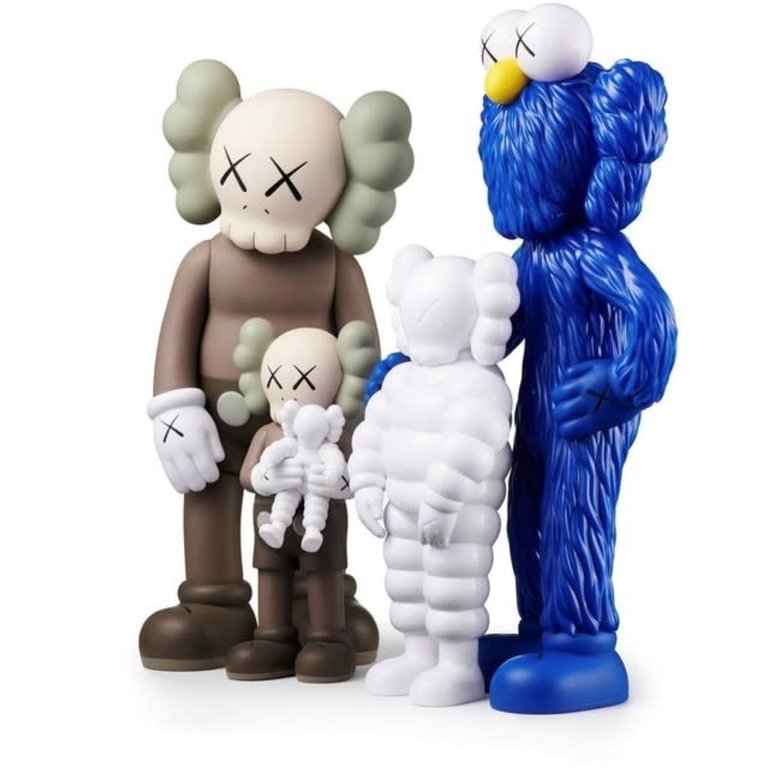 KAWS Family (Brown Blue White) - The Vault Luxury Gifts