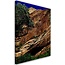 Schilderij Berglandschap, 2 maten, bruin, Premium print