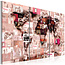 Schilderij - Banksy Graffiti Collage