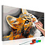 Doe-het-zelf op canvas schilderen - Red Cat