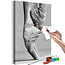 Doe-het-zelf op canvas schilderen - Ballet Shoes