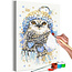 Doe-het-zelf op canvas schilderen - Cold Owl