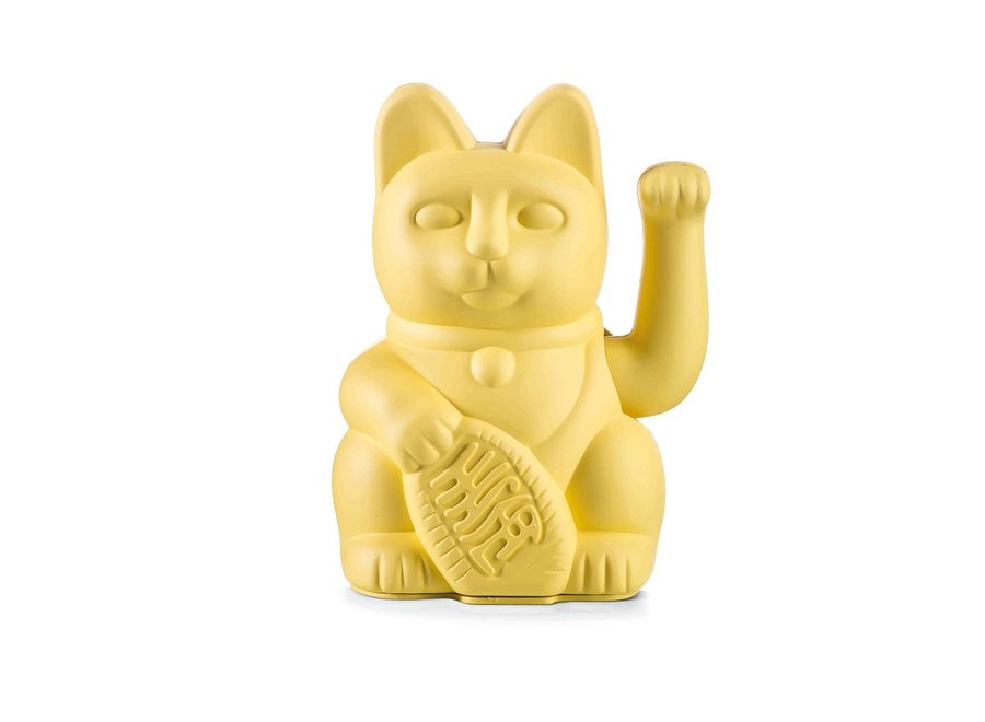 Lucky Cat Geel