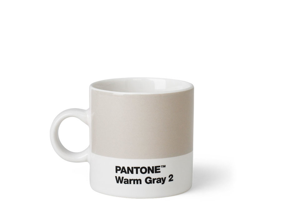 Pantone Espresso Kop Grijs